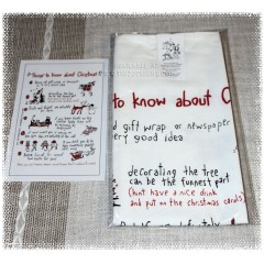 Whimsical Christmas Tea Towels by Sa Boothroyd - Made in Gibsons BC